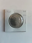 1921 Morgan Dollar Uncirculated Silver $1 Coin US 0.9 Fineness Uncertified