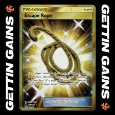 Escape Rope - 163/147 - Secret Rare - Burning Shadows - Pokemon Card - LP on eBay