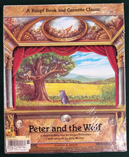 Brand New/Sealed Peter  The Wolf Musical Fairy Tale Prokofiev Book  Cassette