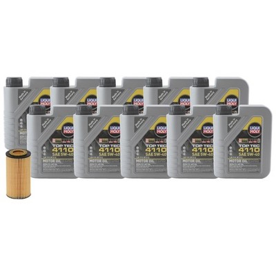10L Liqui Moly Top Tec 4110 5W-40 Hengst Engine Oil Change Kit for Sprinter 2500