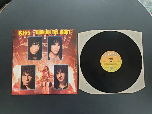 KISS - TURN ON THE NIGHT 1987 UK PRESS 12" VINYL RECORD MAXI SINGLE EX/EX