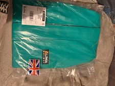 Alpha Solway CPBH-EW Chemsol Plus PVC Boilersuit, Green - MEDIUM 