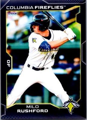 Milo Rushford 2025 Choice Columbia Fireflies #14 Columbia Fireflies