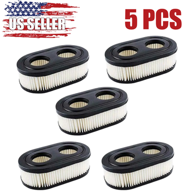 #ad 5Pcs Air Filter Kits for Briggs And Stratton 798452 593260 5432 5432K Lawn Mower $10.25