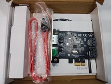 StarTech.com PCI Express eSATA/SATA, 6 Gbps, 2 Port Controller Card, PEXESAT322I
