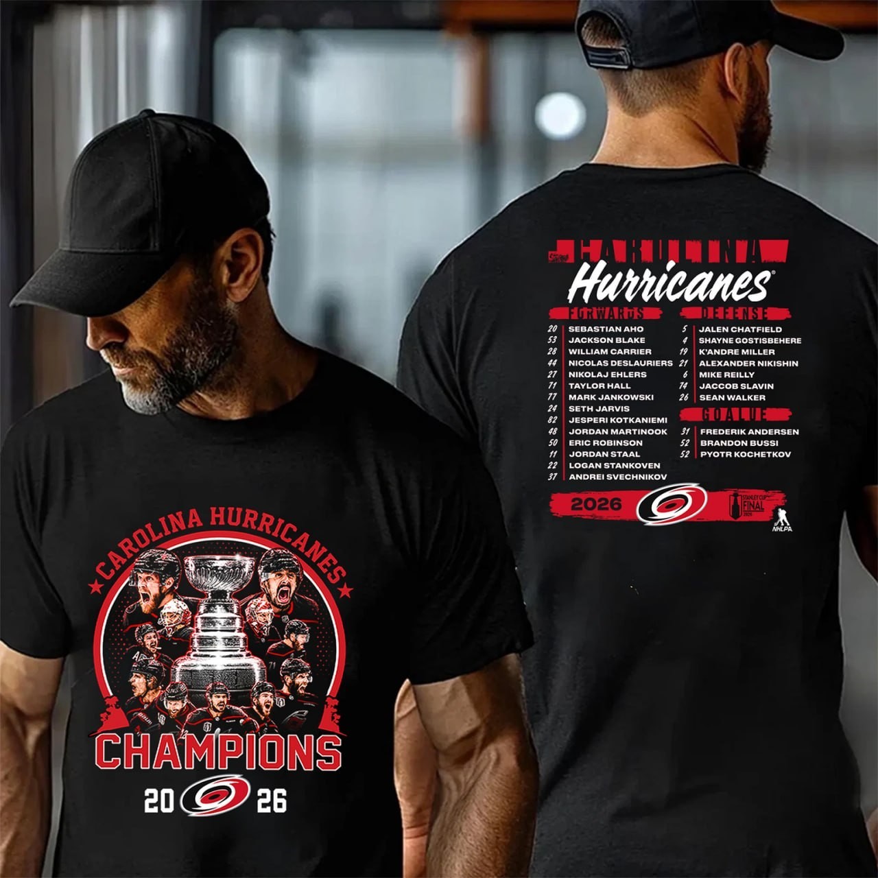 2026 Stanley Cup Champions Carolina Hurricanes Tshirt