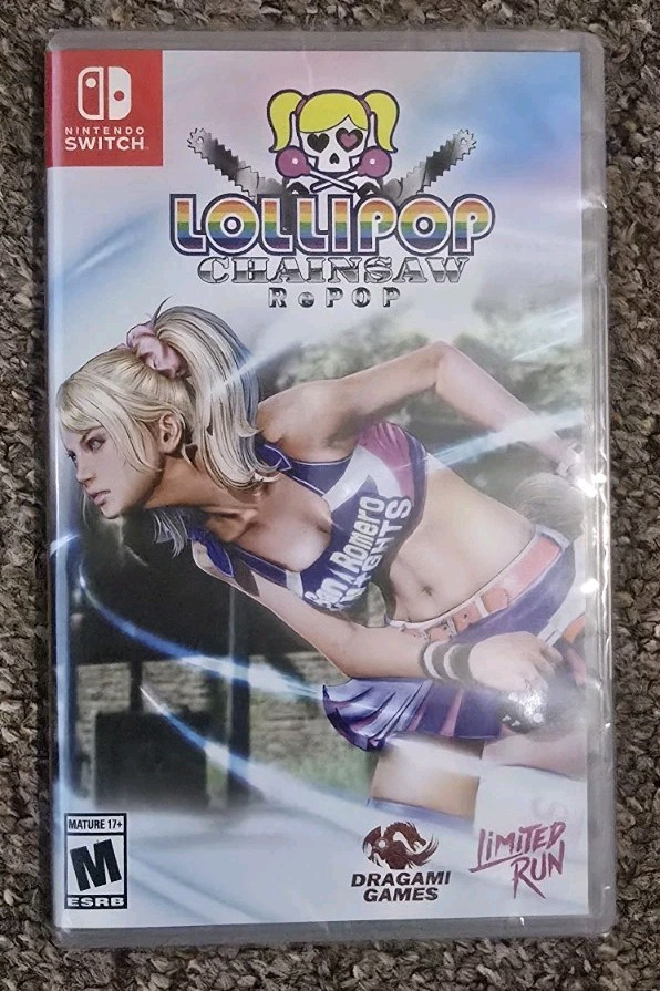 LOLLIPOP CHAINSAW REPOP NINTENDO SWITCH #248 LIMITED RUN GAMES NEW