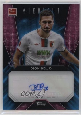 2023-24 Topps Midnight Bundesliga Glimmer Graphs Dion Beljo #GG-DB Auto 1m1a