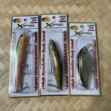 Bass Pro Shops Lazy Eye XPS High Resolutions Fishing Lures Lot Of 3