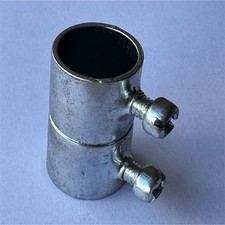 EMT Steel Conduit Coupling Screw Connection Silver Rigid 1/5  
