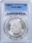 1885-O $1 Morgan Silver Dollar MS65 PCGS 61214622