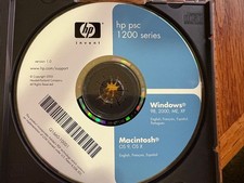HP PSC 1200 Series Installation CD for Windows 98/2000/ME/XP  Macintosh OS 9/X