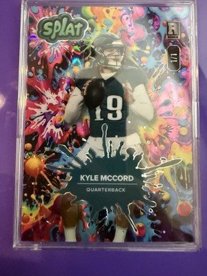 2025 Wild Card Splat Kyle McCord 1/1 RC Rookie