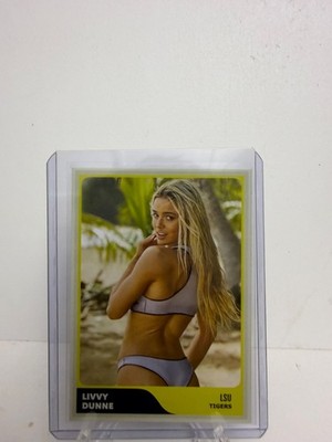 Olivia Livvy Dunne LSU Tigers Gymnastics Custom Trading Card