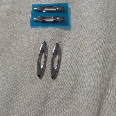 NEW 100% Oakley Custom  Radarlock Icons (pair of 2) Made In USA GunMetal