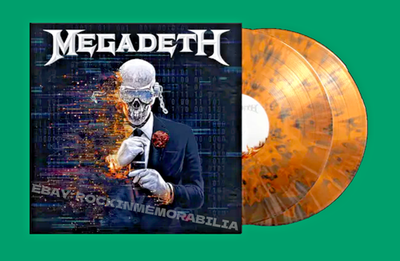 Megadeth Digital 2026 EXCLUSIVE Vinyl 2 LP ALT Cover CYBER
