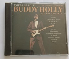Words Of Love, Buddy Holy And The Crickets CD Album 1993 Release