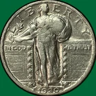 1929-S Standing Liberty Quarter Near Extremely Fine XF/VF++ Coin #40433
