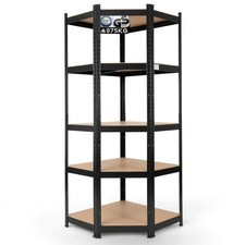 AREBOS Corner Shelving Heavy Duty Shelving Cellar Shelving Boltless Shelving
