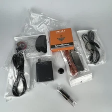 Emalla Tattoo Machine Kit with Rotary Gun, Power Supply & Accessories | NEW