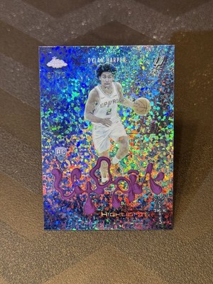 2025-26 Topps Chrome Cactus Jack Dylan Harper Utopia Purple Mini Diamonds /75