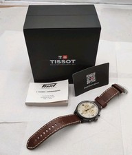 Tissot Chrono XL T116617A Men's Leather Band Chronograph Watch NEW H3-A1