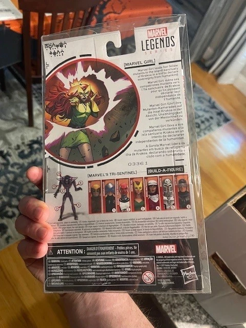 Figura 2021 Marvel Legends House of X Marvel Girl Tri-Sentinel BAF NUEVO Jean Grey Foto 2 de 2