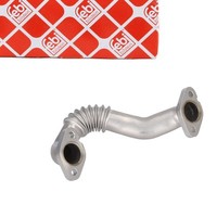 febi Rohrleitung AGR Ventil FüR VW Golf 6 Passat B7 Audi A3 Seat Skoda 2.0 TDI