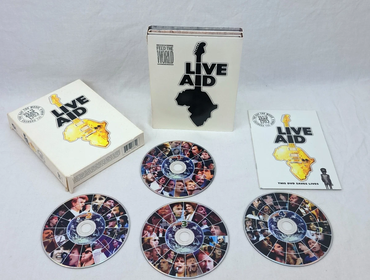 Live Aid Box Set DVDs for sale | eBay