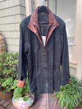 Remy Ladies Leather Jacket 7090 Shadow-timber Lists For $1,495