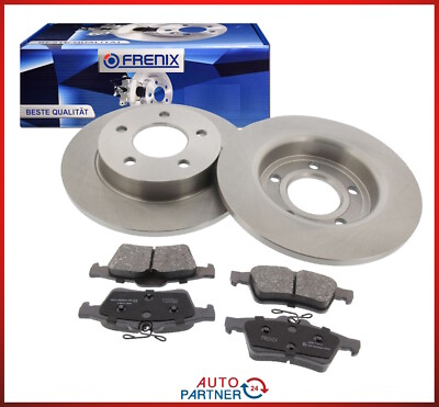 BREMSSCHEIBEN Ø265mm + BREMSBELÄGE HINTEN für MAZDA 3 BL + BK