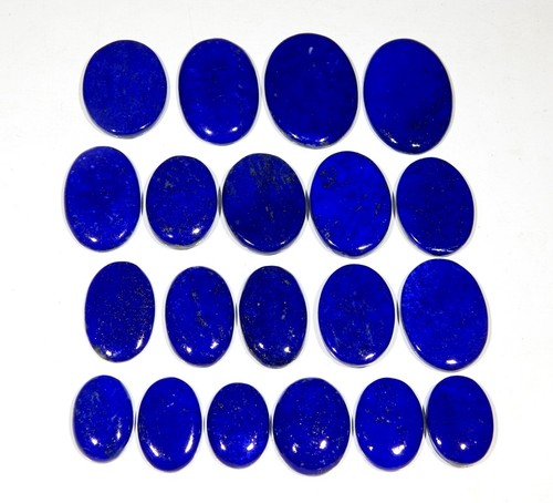 Lapis Lazuli Oval 250ct Wholesale Lot Natural Pendant Size Cabochon Gemstone AAA - Picture 3 of 4