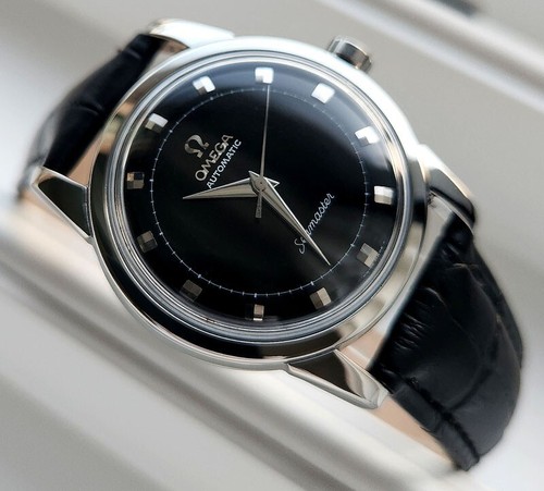 OMEGA SEAMASTER AUTOMATIC 2767 5 SC CAL354 BLACK DIAL MEN'S WATCH - Picture 14 of 20