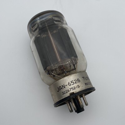 TUNG-SOL JAN- 6528 Röhre geprüft- NOS Zweifach Triode tested tube
