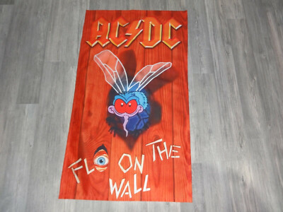 AC/DC Flag Flagge Poster Heavy Metal Hard Rock AC-DC Kutte Party