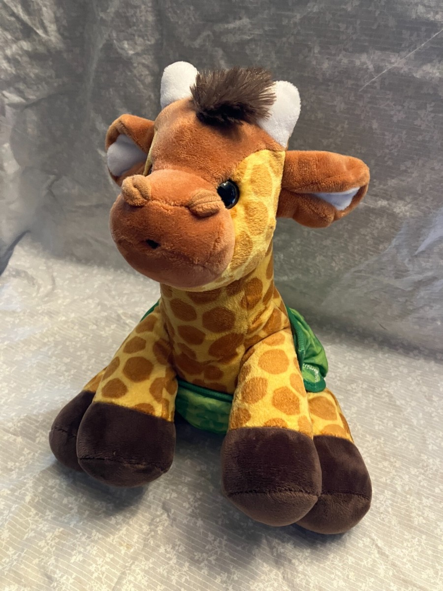 Melissa Doug giraffe with a Has a place for a pacifer