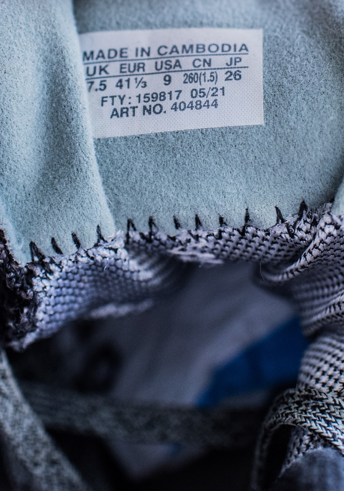 Salomon sneakers da trekking donna grigio tinta unita stringate medie taglia 9