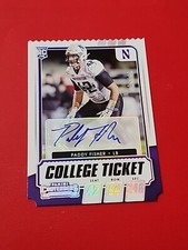 Paddy Fisher 2021 Panini Conteders Draft Picks College Ticket 4/42 Panthers