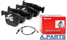 Brembo Brake Pad Set Complete WK Rear Axle BMW 3 F30 F31 3GT F34 F33 F32 F36