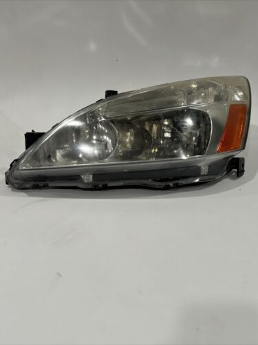 2003 2004 2005 2006 2007 Honda Accord Left Driver LH Side Halogen Headlight  Oem - Picture 1 of 9