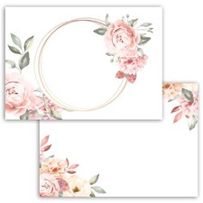 20 x Blanko Karten mit Muster Postkarten Set ...