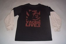 Star Wars Darth Vader Lives T-Shirt Long Sleeve Kids Childs Small