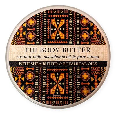Greenwich Bay Destination Body Butter - FIJI - Coconut Milk, Macadamia, Honey