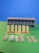 N scale Large Lumber Yard and Lumber N1039