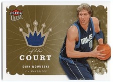 2006-07 Ultra Kings of the Court KK-DN Dirk Nowitzki GU Dallas Mavericks