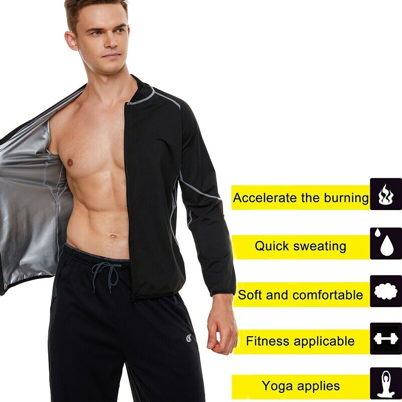Gym Workout Exercise Sauna Jacket 