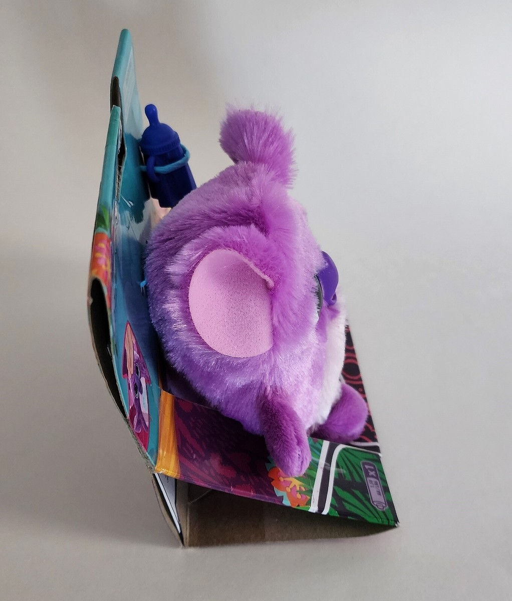 FurReal Fuzzalots Purple Koala Toy Interactive Pet 25+ Sounds