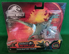 Mattel Jurassic World Dino Rivals, Velociraptor Charlie Action Figure, NIP