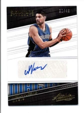NIKOLA VUCEVIC 2017/18 PANINI ABSOLUTE SIGNATURE STANDOUTS AUTO #20/49 BC2548
