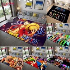 3D One Piece Anime Monkey D Luffy Teppich Wohnzimmer Matte Bodenmatte Teppiche